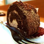 rotolo gelato al cioccolato