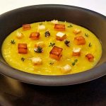 vellutata topinambur porri patate