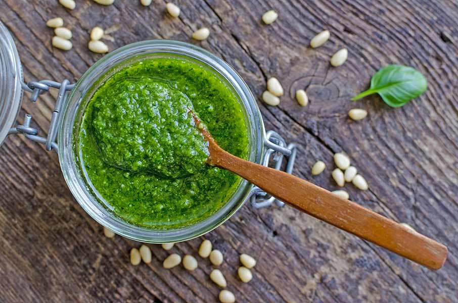 ricetta del pesto alla genovese leggero