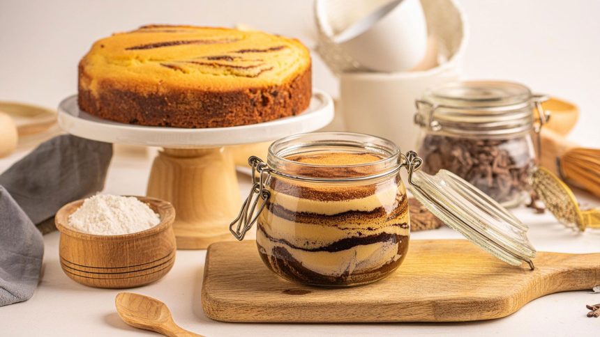 Torta Marmorizzata in Vasocottura 1 torta marmorizzata in vasocottura